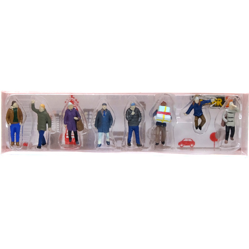 Passants en hiver - HO 1/87 - FALLER 151711