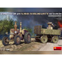 Tracteur allemand avec Fla-MG151/20 DRILLINGSLAFETTE Auf Sd.Anh.Ost - échelle 1/35 - MINIART 53008