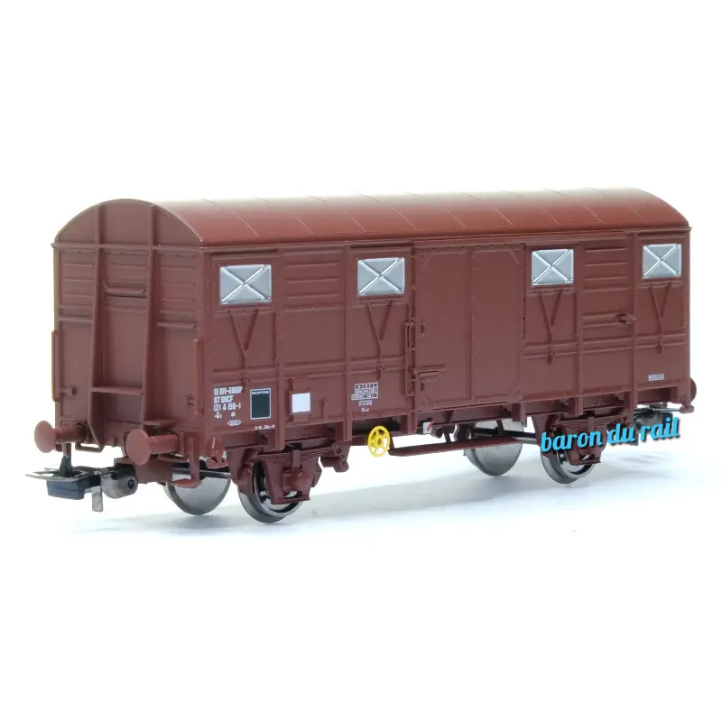 Wagon couvert Ghs 69 ép. IV SNCF - HO 1/87 - PIKO 96638