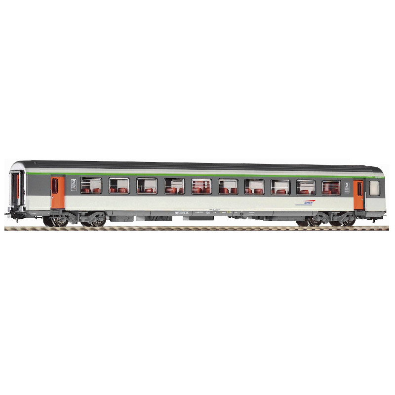 Voiture Corail B10 2ème classe SNCF ép IV - HO 1/87 - PIKO 97139