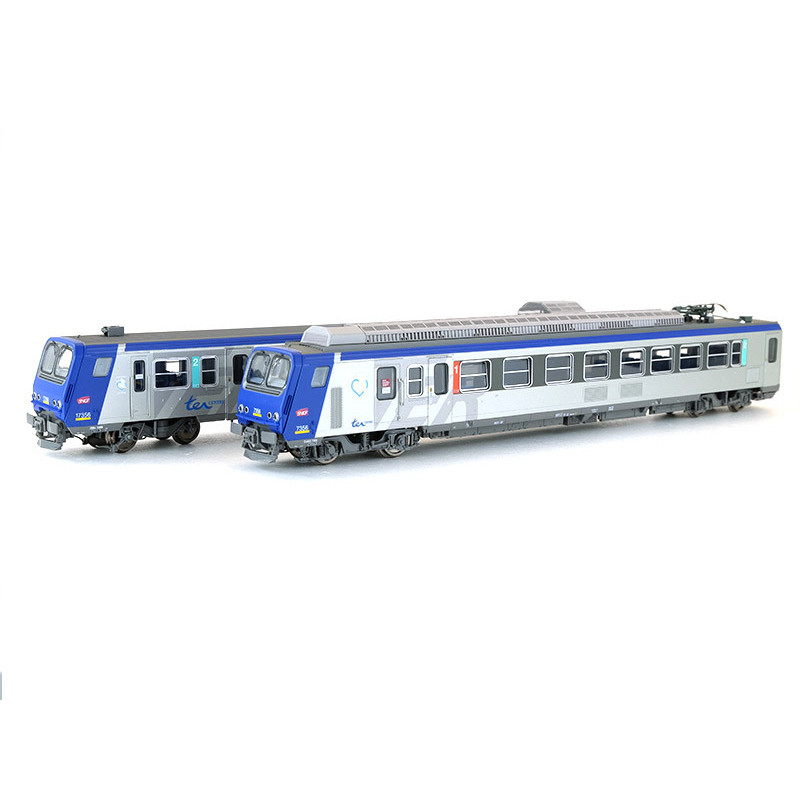 Automotrice Z2 Z7356 TER Centre ép. V SNCF digital son - HO - PIKO 96421