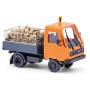 Multicar M26 avec chargement de bois - HO 1/87 - BUSCH 42238