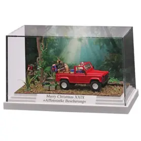 Mini Diorama de Noël "cadeau de Noël fantastique" - HO 1/87 - BUSCH 7626