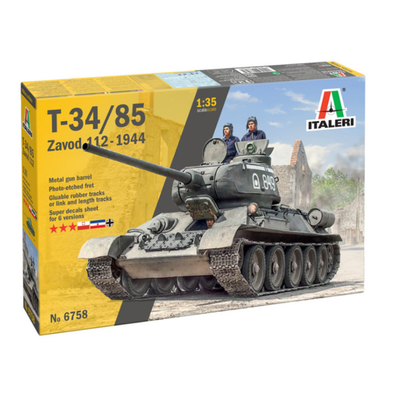 Char T34/85 112 -1944 - 1/35 - ITALERI 6758