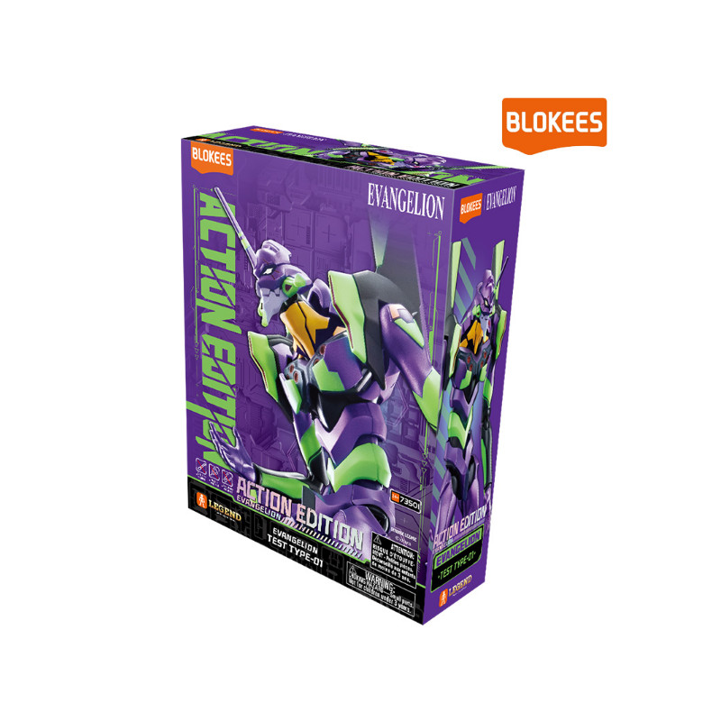 Evangelion Blokees Ultra Action Figure Legacy Edition Eva Unit 01