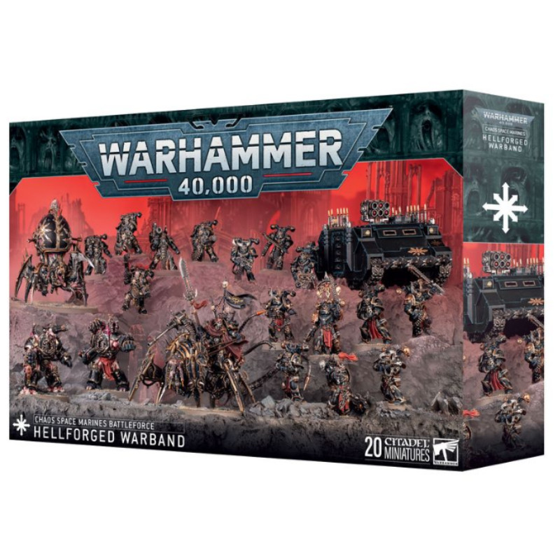 Battleforce Bataillon de Space Marines du Chaos: Bande Infernale - Warhammer 40000 71-43