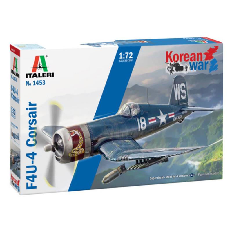 F4U-4 Corsair - Guerre de Corée - échelle 1/72 - ITALERI 1453