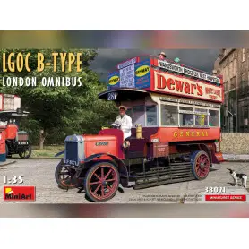 LGOC Omnibus londonien de type B - échelle 1/35 - MINIART 38021