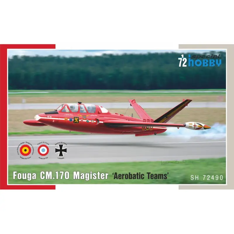 Fouga CM.170 Magister ‘Aerobatic Teams’ - 1/72 - SPECIAL HOBBY 72490