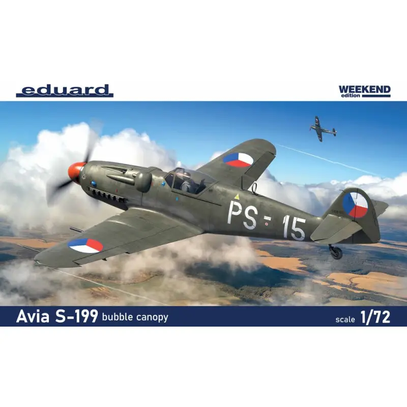 Avia S-199 bubble canopy Week-End Edition - 1/72 - EDUARD 7471