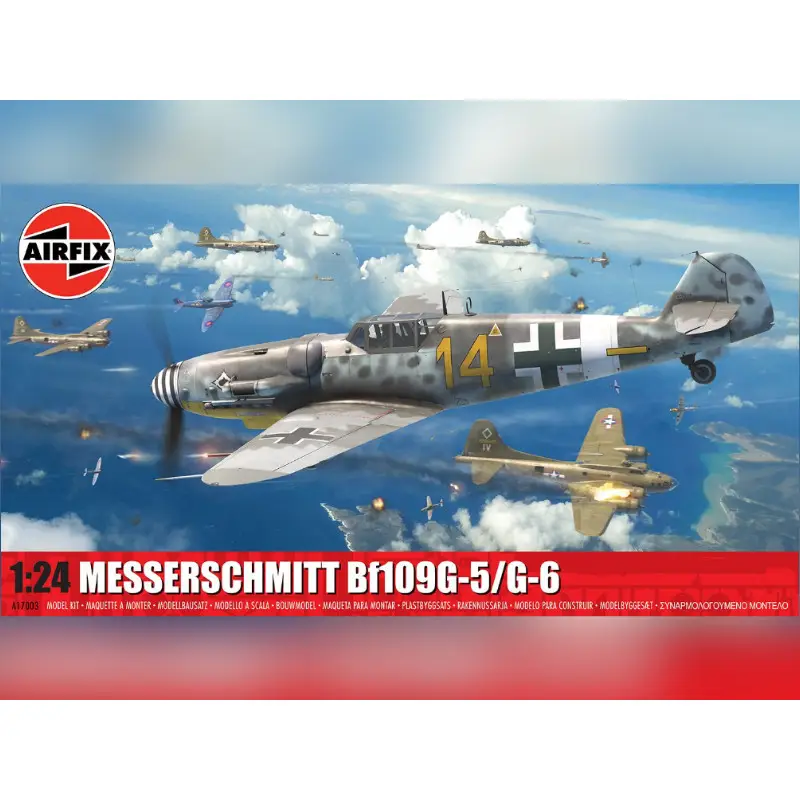 Messerschmitt Bf109G-5/6 - 1/24 - AIRFIX A17003