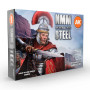 Set non métallique métal acier - AK INTERACTIVE AK11601