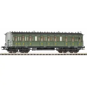 Voiture à Compartiments 3ème classe SNCF ép III - HO 1/87 - PIKO 53329