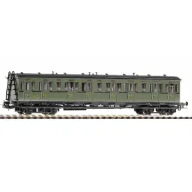 Voiture à Compartiments 2ème classe SNCF ép III - HO 1/87 - PIKO 53339