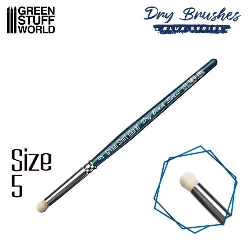 Pinceau De Brossage BLEU SERIES - numéro 5 - Green Stuff World 2954