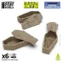3x cercueils - 1/48 - Green Stuff World 12721