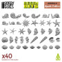 Créatures aquatiques - 1/48 - Green Stuff World 12300