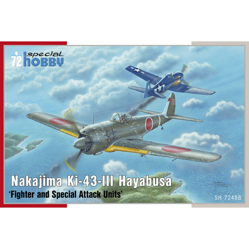 Nakajima Ki-43-III Hayabusa Oscar - 1/72 - SPECIAL HOBBY 72488