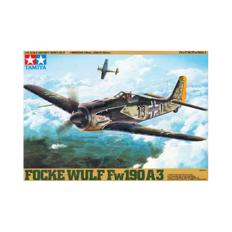 Focke Wulf Fw190A-3 - 1/48 - Tamiya 61037