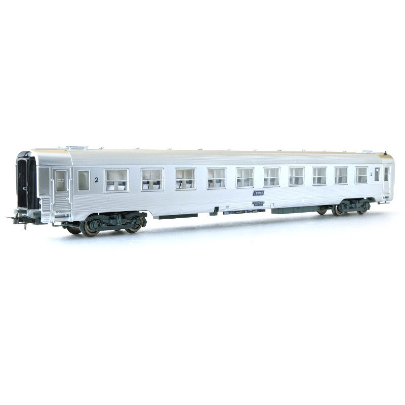 Voiture DEV Inox B10 2ème classe ép. IV - SNCF - HO - JOUEF HJ4111
