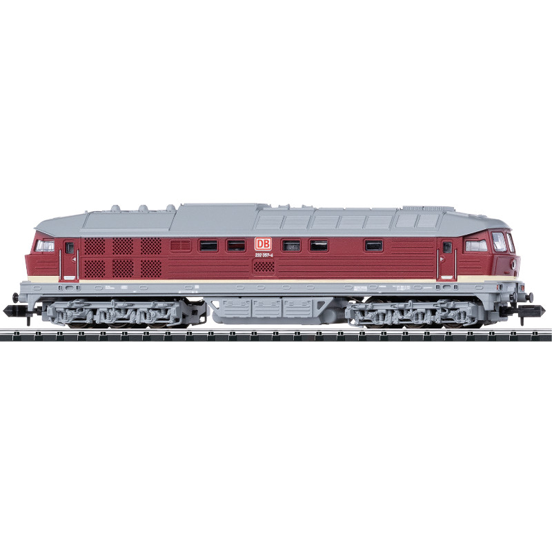 Locomotive diesel classe 232 DB ép. V digitale sonore - N 1/160 - MINITRIX 16235