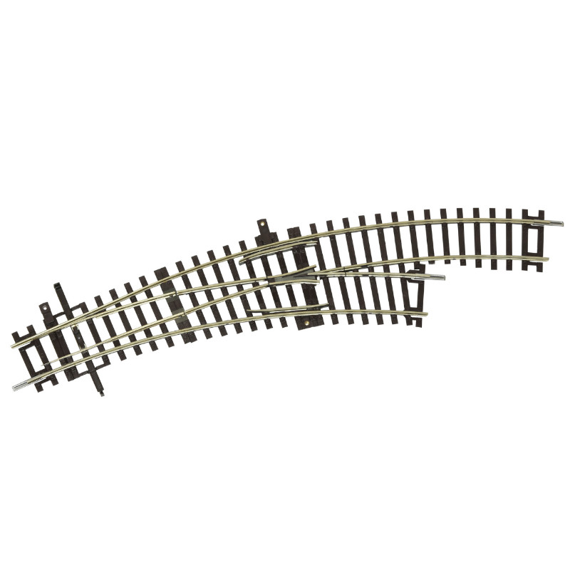Aiguillage courbe à droite BWr2/3 R2-R3 30 degrés - ROCO 42467