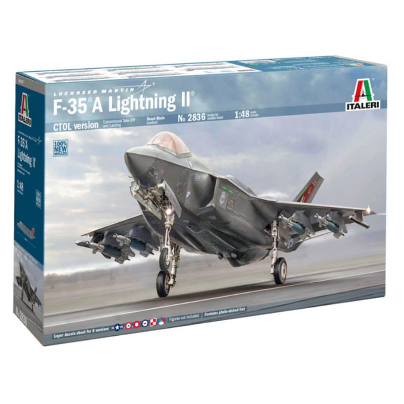 F-35A Lightning II - échelle 1/48 - ITALERI 2836
