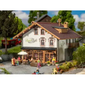 Maison alpine avec café - HO 1/87 - FALLER 191836