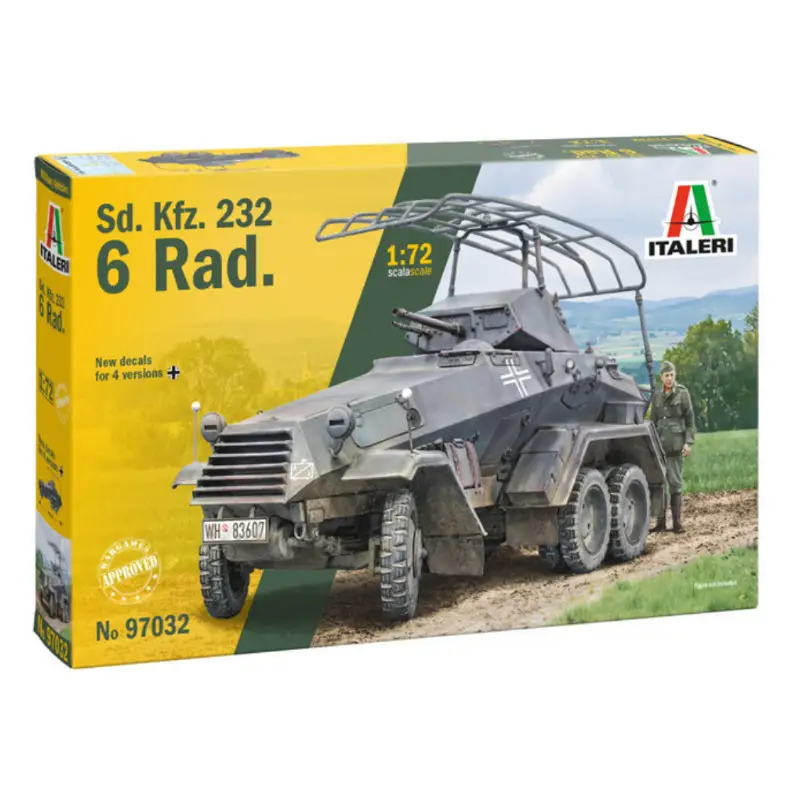 Véhicule blindé Sd. Kfz. 232 6 Rad. - 1/72 - ITALERI 97032