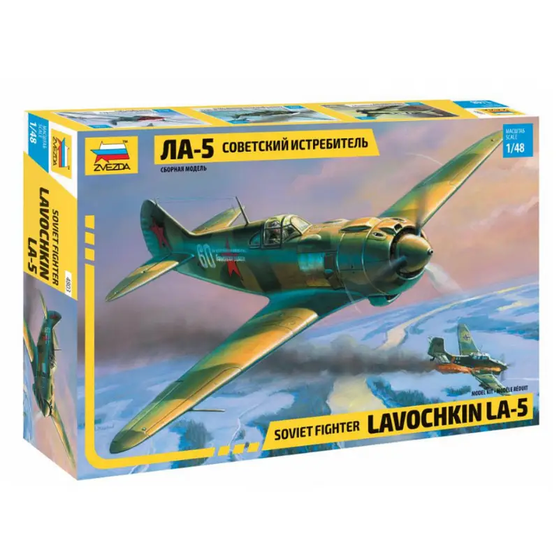 Chasseur soviétique Lavochkin La-5 - 1/48 - ZVEZDA 4803