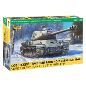 Char soviétique IS-2 UZTM Mod.1944 - 1/35 - ZVEZDA 3708