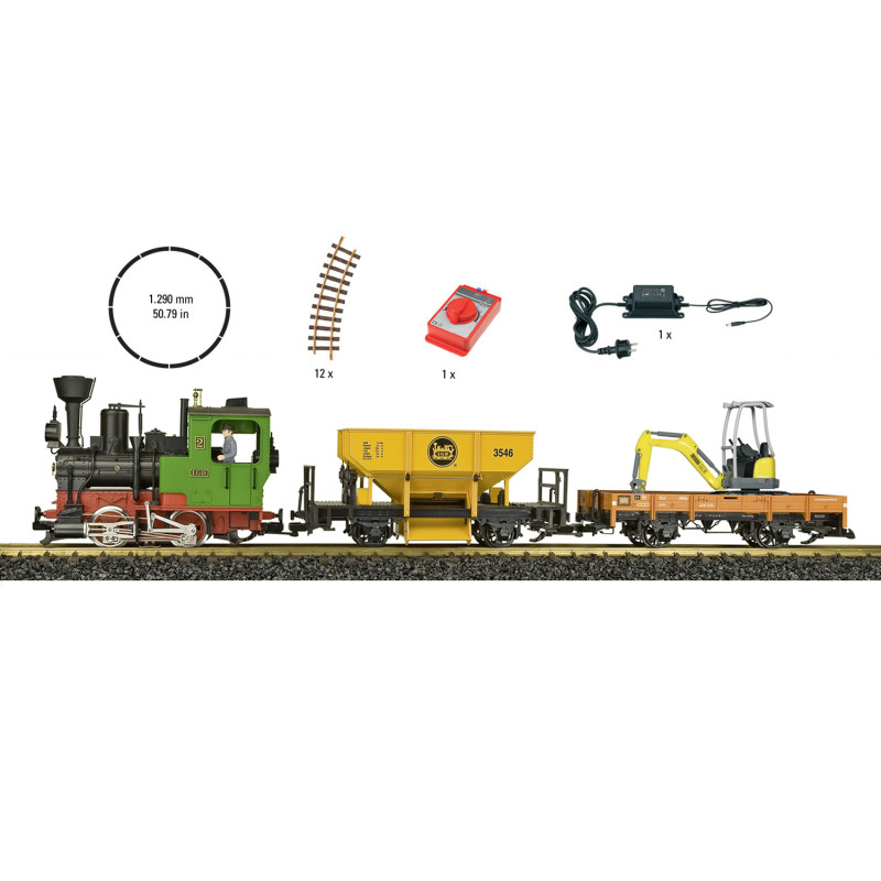 Coffret de démarrage train de marchandises - G 1/22,5 - LGB 70403