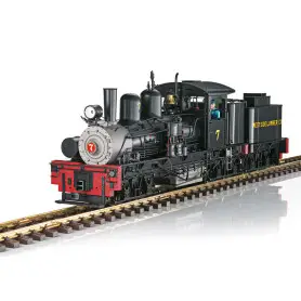 Locomotive à vapeur Shay n° 7 du WSLC RR digitale sonore - G 1/22,5 - LGB 26702