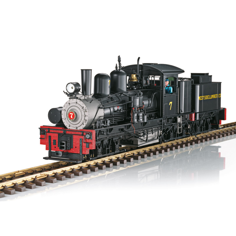 Locomotive à vapeur Shay n° 7 du WSLC RR digitale sonore - G 1/22,5 - LGB 26702