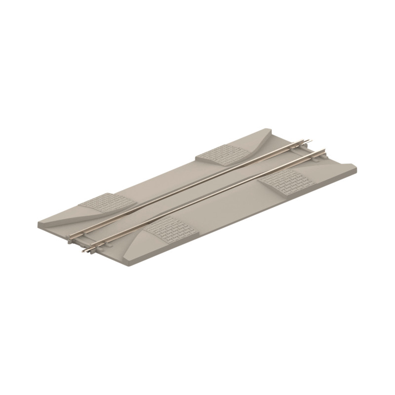 Passage à niveau non gardé longueur 104,2 mm Minitrix Béton - Trix 14574