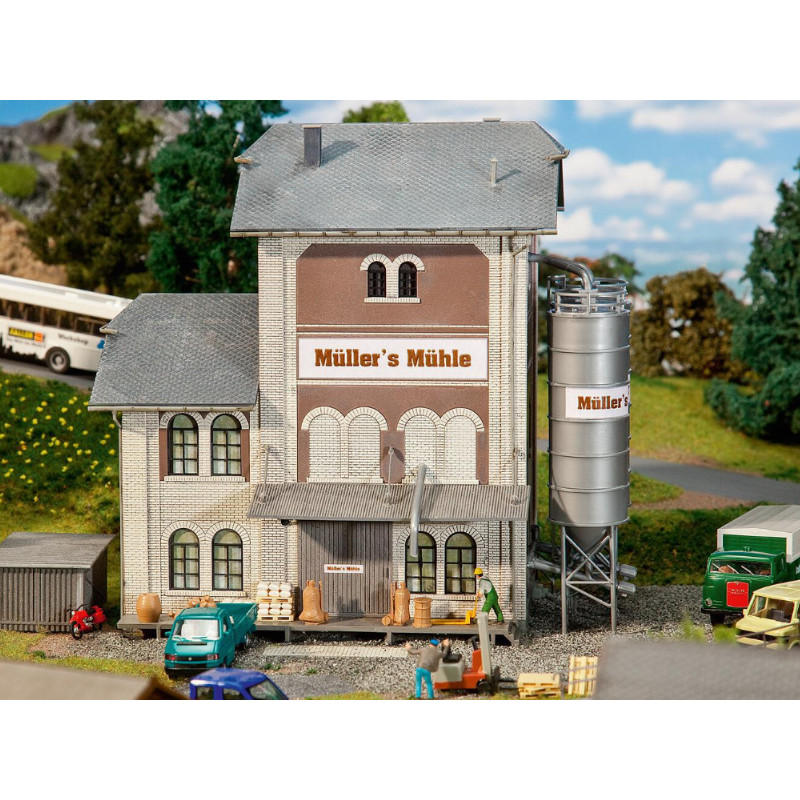 Moulin industriel - HO 1/87 - FALLER 130228