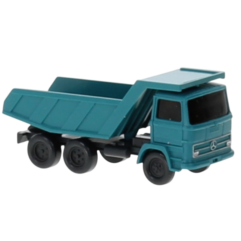 Camion-benne Mercedes bleu - N 1/160 - WIKING 094509