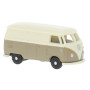 Combi Volkswagen T1 crème-marron 1963 - N 1/160 - WIKING 093205