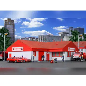 Caserne de pompiers - HO 1/87 - Kibri 39220