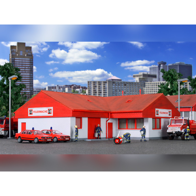 Caserne de pompiers - HO 1/87 - Kibri 39220