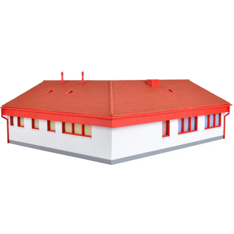 Kibri Maquette Gare Voyageurs Stuttgart-rohr Ref. 9494 - Echelle H0 1/87