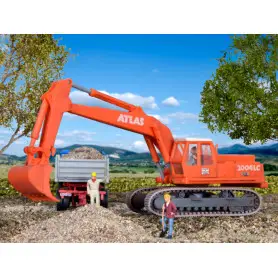 ATLAS pelle sur chenilles LC 2004 - HO 1/87 - Kibri 10434