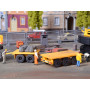 2x remorques de lestage pour grues mobiles - HO 1/87 - Kibri 13050