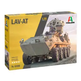 Véhicule blindé 8 roues motrices LAV-AT - 1/35 - ITALERI 6588