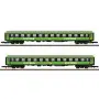 Coffret 2x voitures voyageurs 2ème Cl. Flixtrain ép. VI - Z 1/220 - MARKLIN - 87404