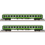 Coffret 2x voitures voyageurs 2ème Cl. Flixtrain ép. VI - Z 1/220 - MARKLIN - 87404
