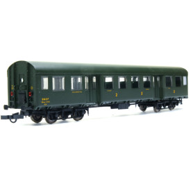 3 Voitures Miniatures Romilly – EPM – Châssis Noir éclairé – SNCF – Neuves