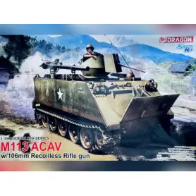 M113 ACAV avec canon 106 mm - échelle 1/35 - DRAGON 3575