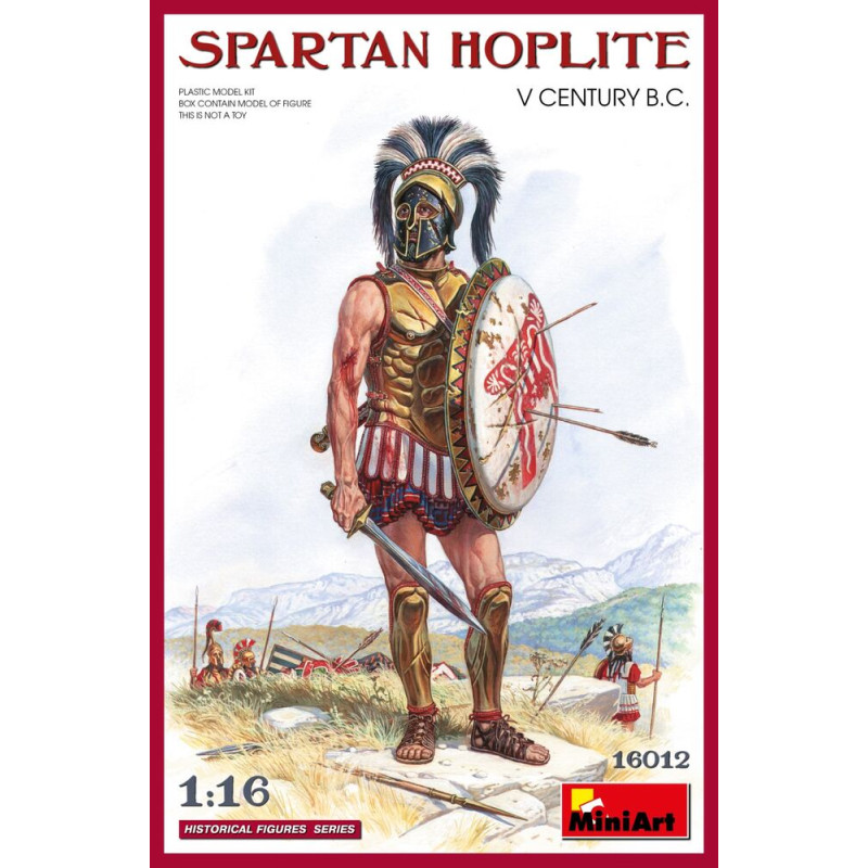 Hoplite spartiate Ve siècle av. J.-C. - 1/16 - MINIART 16012