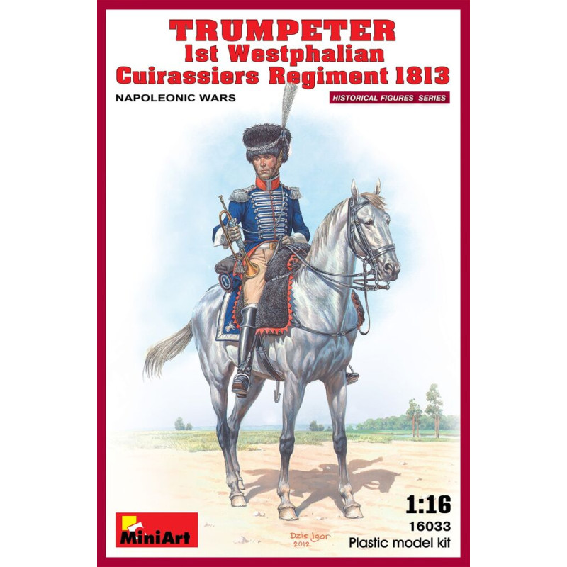 Trompette 1er régiment de cuirassiers westphaliens - 1/16 - MINIART 16033